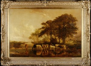 Canterbury from Tonford by Thomas Sidney Cooper